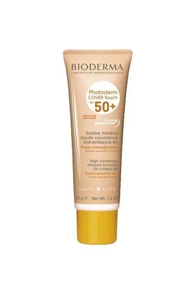 Bioderma Photoderm Cover Touch Mineral Light SPF 50+ 40 g