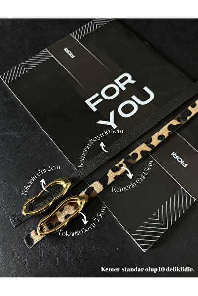 Fiori Ital Design Thin Belt with Buckle, Pants Belt, Shirt Belt, Coat Belt