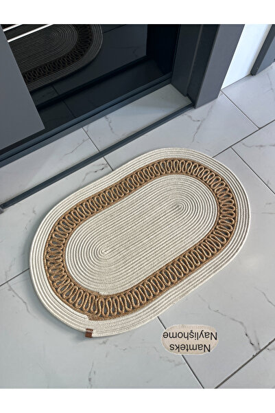 naylişhome Namtexjute straw door front, bathroomThe KitchenSalonLiving room floor mat, modern rug, gift,