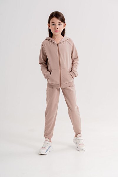 Mışıl Kids Set trening sport pentru fete - cu fermoar