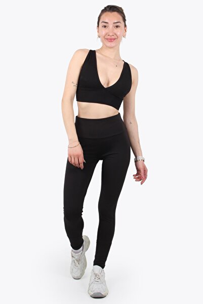 Mckanzie 9036 V-Neck Ribbed Thick Belt Bustier