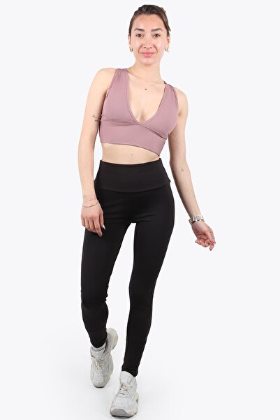 Mckanzie 9036 V-Neck Ribbed Thick Belt Bustier