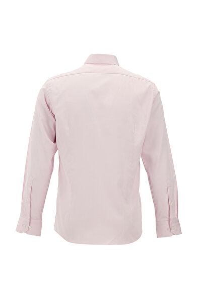 Kiğılı Long Sleeve Slim Fit Slim Fit Classic Cotton Shirt