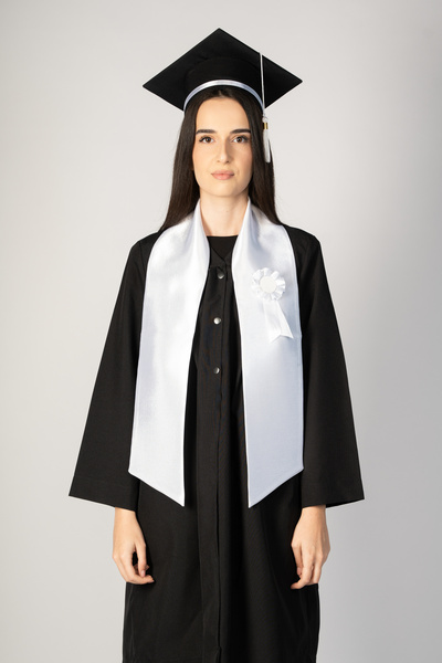 Toca Absolvire Graduation Set – Cap, Scarf and Bow, Non-Personalized, Celebration, End of Year, High School, College