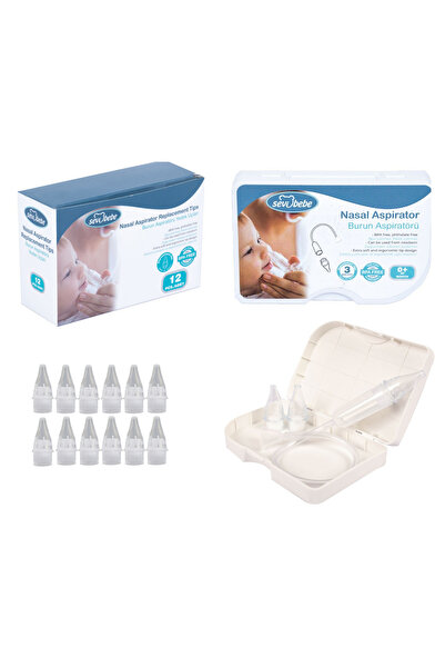 Sevi Bebe 421 Nasal Aspirator - 12 Spare Tips