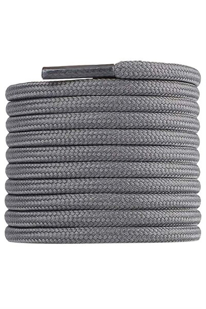 hapshoe Gray 5 mm Round Boot Laces