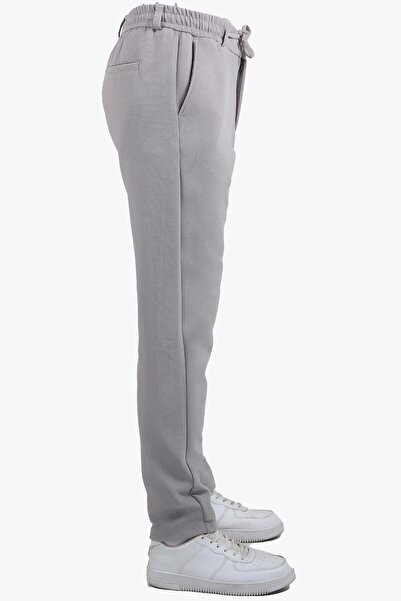 Mckanzie 939 Παντελόνι με οδοντωτό ύφασμα και ελαστική μέση