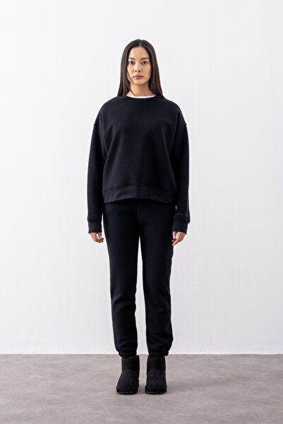 gothamvibes Women's Jogger Black Sweatpants