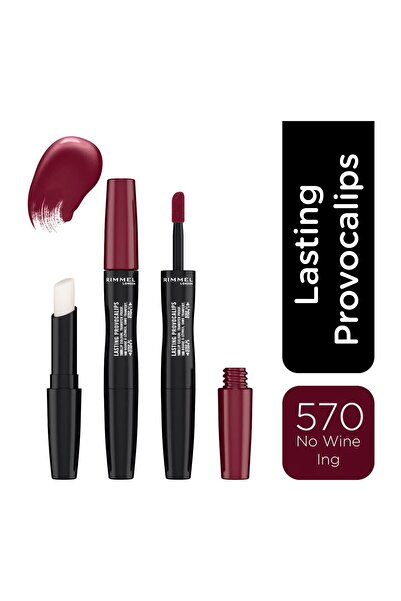 RIMMEL LONDON Ruj - Provocalips Kiss Proof Lip Colour 570 Firecrackers 361422...