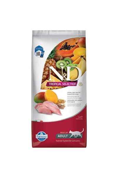 N&D Tropical Selection Tavuklu Kısırlaştırılmış Kedi Maması 10 Kg