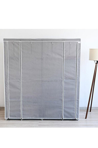 PRADO Tokyo Çok Raflı Çelik Profilli Bez Dolap