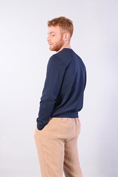 Mckanzie 8565 Рукописний принт на комірі Ottoman Шардоне Світшот