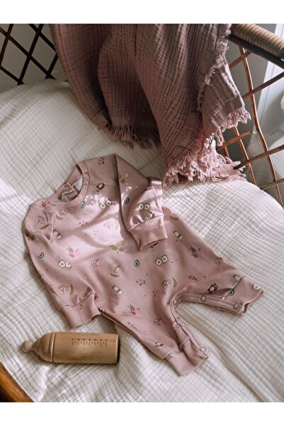 Cigit Jumpsuit 0-2 Years Powder Pink