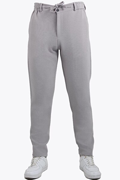 Mckanzie 939 Παντελόνι με οδοντωτό ύφασμα και ελαστική μέση