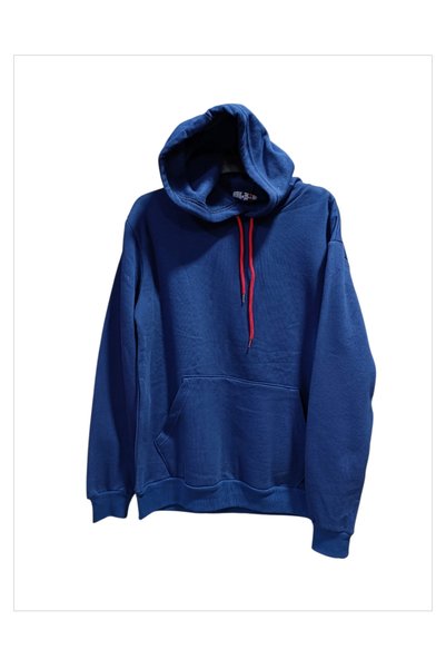 couis Erkek Kapşonlu 3 İplik Sweatshirt