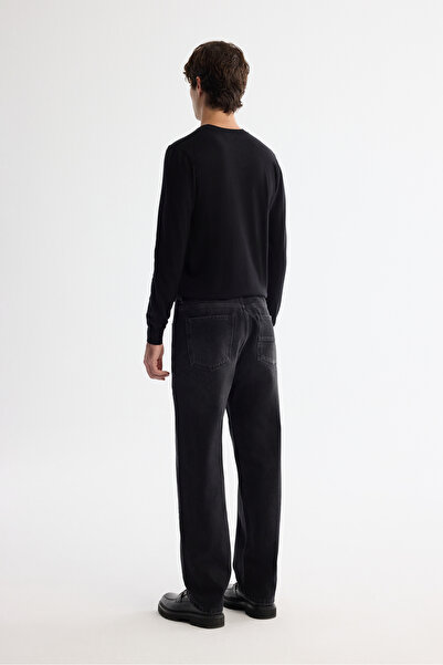 Avva Erkek Antrasit Eskitme Yıkama Tokyo Straight Fit Jean Pantolon A42Y3535