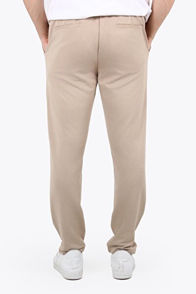 Mckanzie 885 (1001) Παντελόνι πικέ με ελαστικό κορδόνι στη μέση