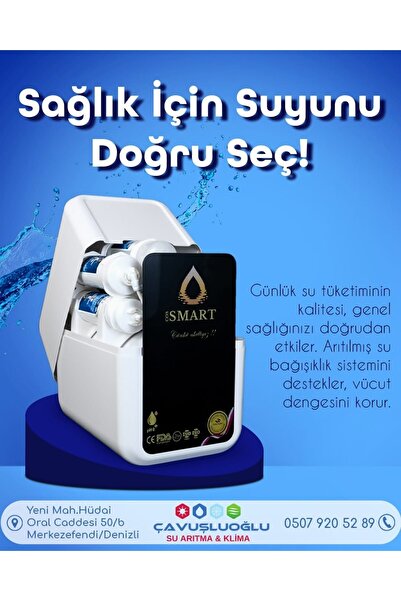 Smart POMPALI TEZGAH ALTI SU ARITMA CİHAZI