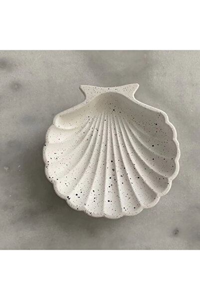 Orange Atelier Διακοσμητικό πιάτο κοσμήματος από σκυρόδεμα Oyster