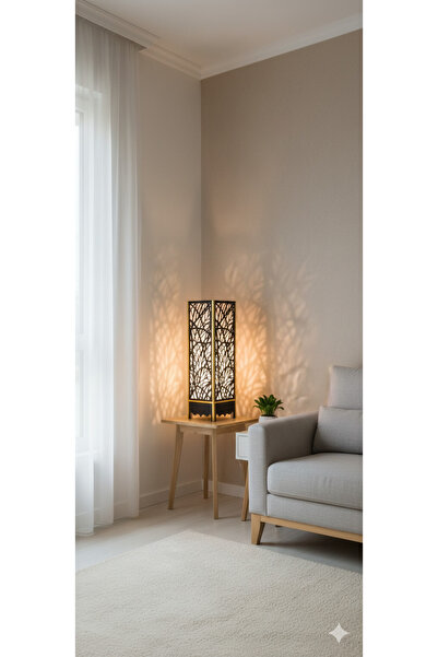 shop BSD Dekoratif Ağ Desenli Köşe lamba