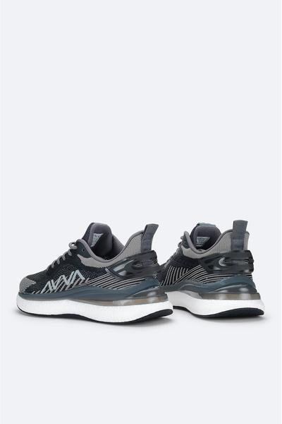 Avva Erkek Siyah Nefes Alan Hafif Sneaker Ayakkabı A41Y8027