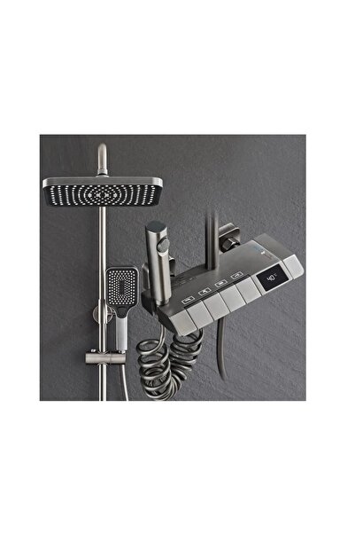 Trendy's Coloana de dus TRENDY’S, slim cu trei functii, gri