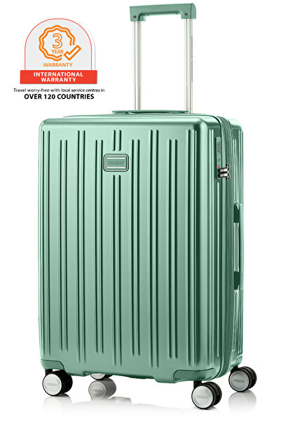 American Tourister دوارة ريجيو 68 سم - أخضر - ضمان عالمي لمدة 3 سنوات