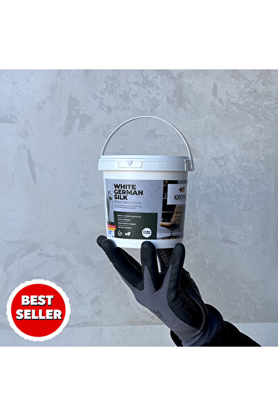 Kroinz Stucco Di Perla, German Silk, 2,5L, Culoare Alb, Vopsea Decorativă,