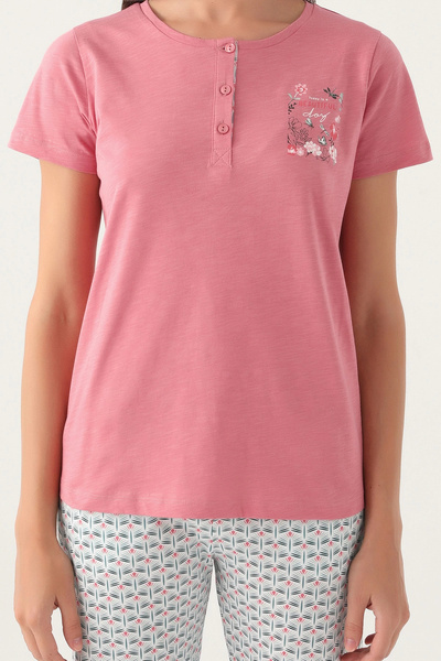 Arnetta ΓΥΝΑΙΚΕΙΟ ΣΕΤ ΔΙΠΛΟ - ΚΟΚΚΙΝΟ ΡΟΖ