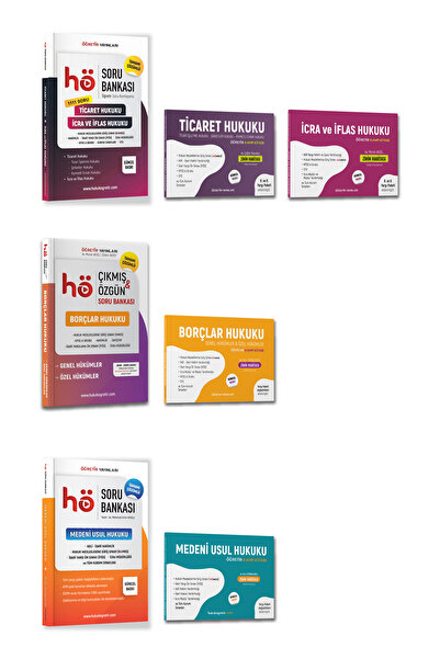 hukuk öğretir 2026 Icra Müdürlüğü Sınavı Alan Seti - Hukuk Kitabı