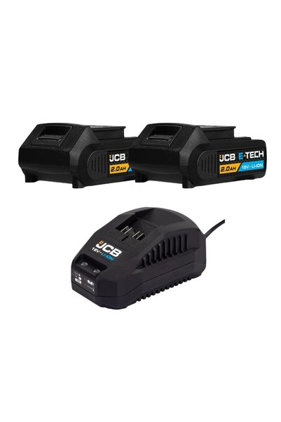 Jcb 18 V 2.0 Ah Lithium-Ion Batarya ve Şarj Cihazı Seti