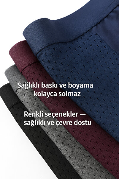 Eces Design Dikişsiz Buz Ipek Ter Uzaklaştıran Spor Sürdürülebilir Özel Erkek...