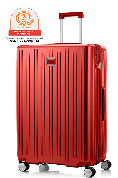 American Tourister سبينر ريجيو 78 سم - أحمر - ضمان عالمي لمدة 3 سنوات