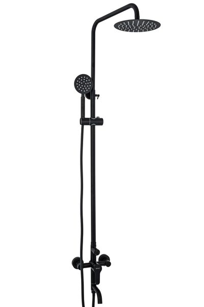 Trendy's Coloana dus, trei functii, negru mat