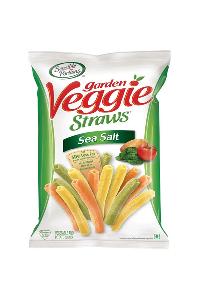 sensible قطع خضار مشكلة بنكهة ملح البحر ١٢٠ غرام × ٦ قطع