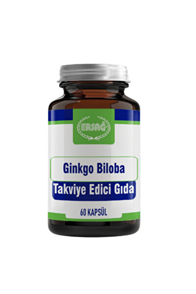 Ersağ الجنكة بيلوبا - 60 كبسولة مكمل غذائي 2005-7
