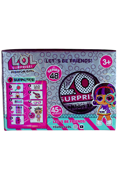 Point Plus "دمية مفاجآت LOL الأصلية - لعبة مغلفة مع 7 مفاجآت للبنات | قطعة واحدة "