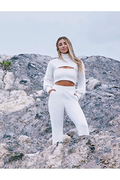 Koton Jogginghose mit hoher Taille