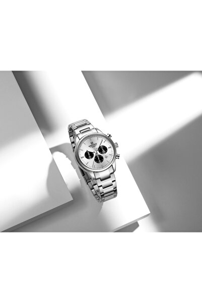 Naviforce New Season Steel Cord Men's Watch Bracelet with Gift