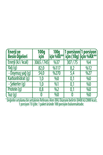 Pınar Tereyağı 1 kg x 3 adet