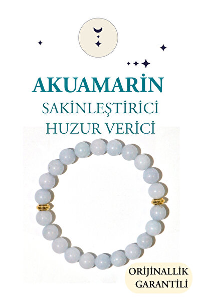 Orenda Design سوار من حجر الزبرجد الطبيعي (السلام الداخلي وروح البحر) حجر طبي...