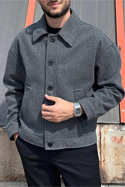 inpool Гомлек комір оверсайз Old Money Culture на ґудзиках миска тканинна куртка на ґудзиках 24USEC05