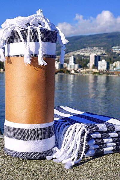 Zeynep Tekstil Proužek 75x150 cm Ultra měkká plážová osuška