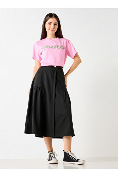 2Xtremz Embellished T-shirt With Crew Neck And Short Sleeves