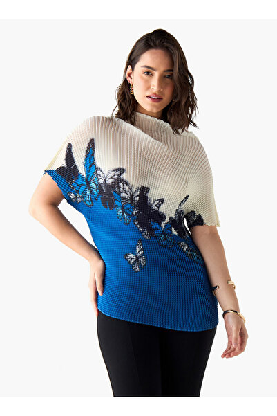 2Xtremz 2Xtremz Waffle Textured Top with Short Sleeves