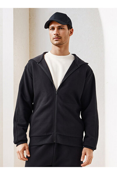 Adot هودي رجالي بسحاب وافل