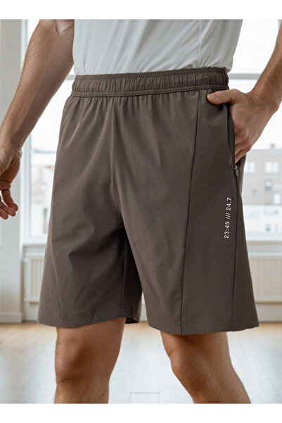 Adot Panelled Shorts with Elasticated Waist