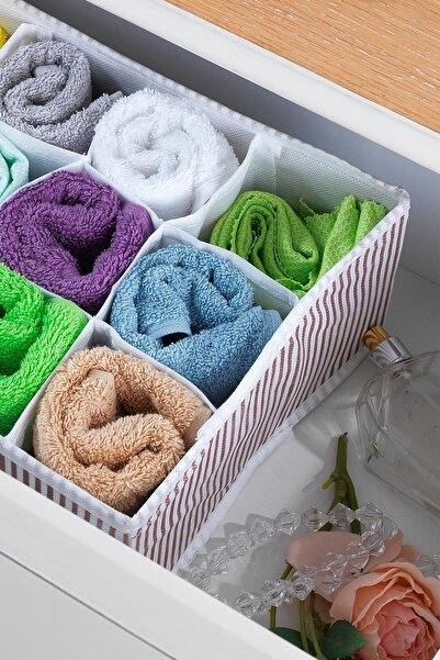 MaisonArt 3 db |   Kezdőlap 12 rekeszes fiókos rendszerező |   Szervező Fehér/barna