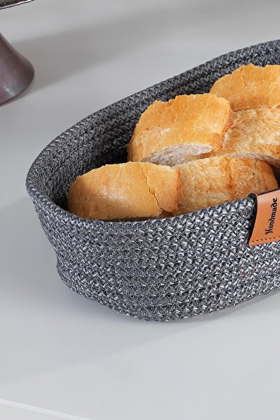 Znp Home Bread Basket - Ovoid Design, Multi-Purpose, Storage Basket