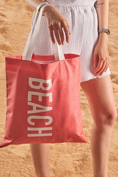 Znp Home Beach Pattern Printed Beach Bag